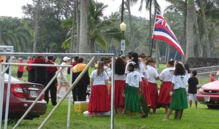 Merrie Monarch parade start